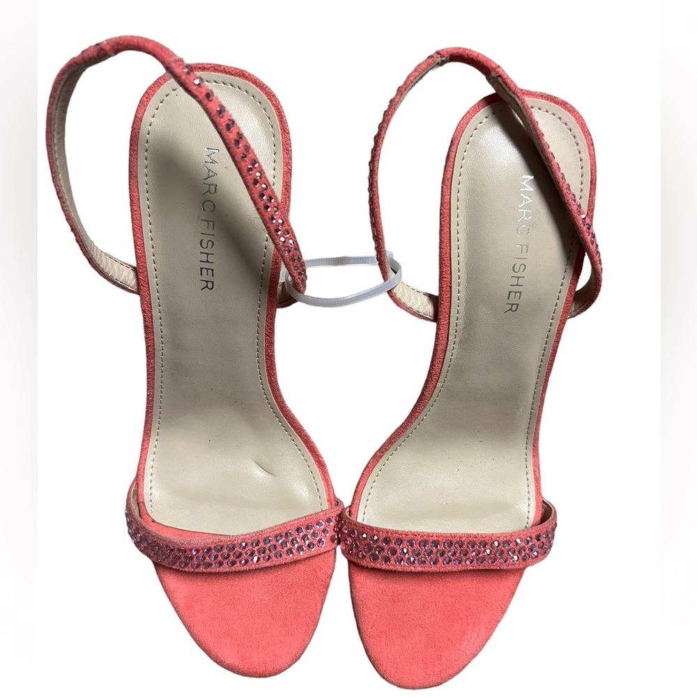 ✅Marc Fisher Rhinestone Embellished Slingback Sandal - Picture 10 of 11